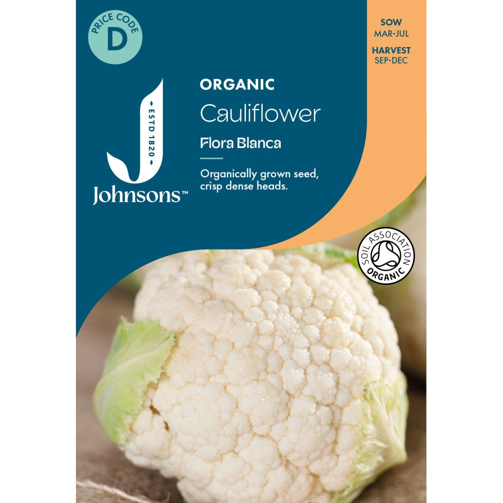 Cauliflower Flora Blanca Organic Seeds