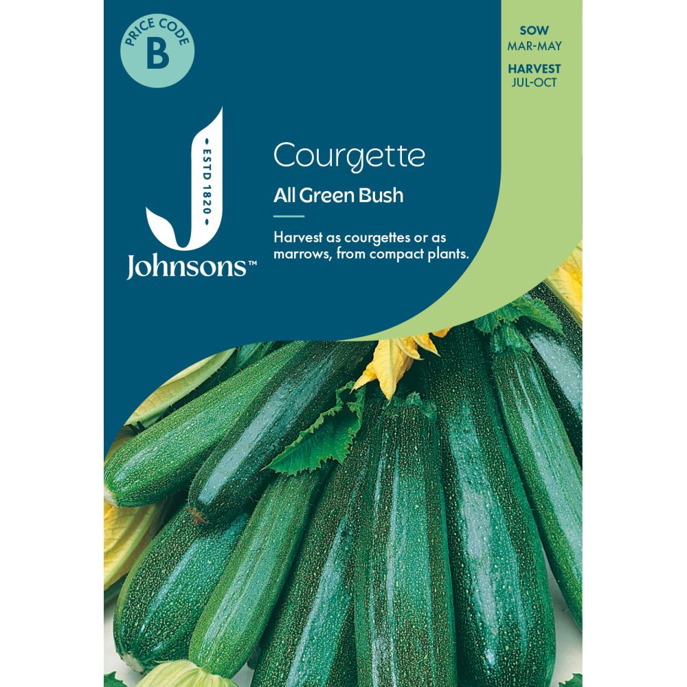 Courgette All Green Bush Seeds
