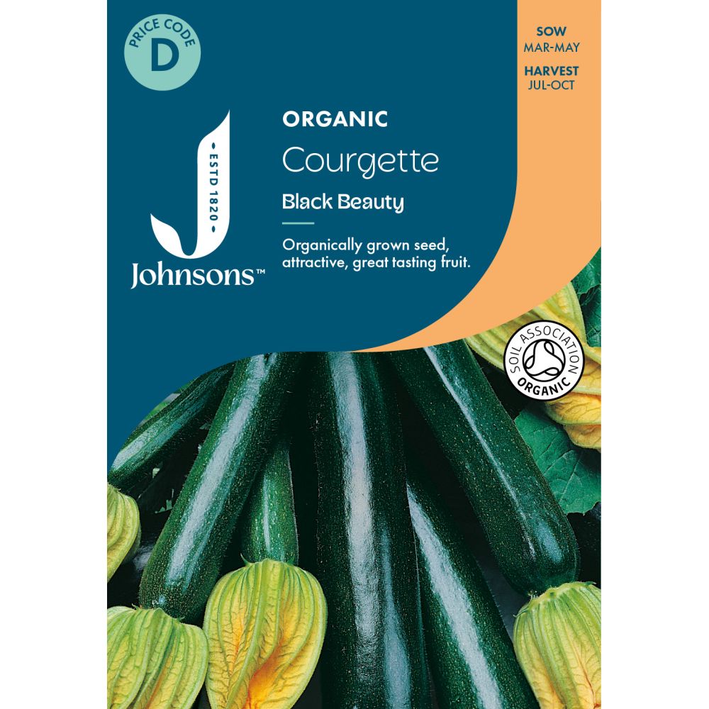 Courgette Black Beauty Organic Seeds