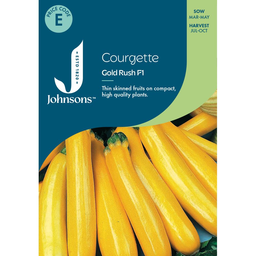 Courgette Gold Rush F1 Seeds