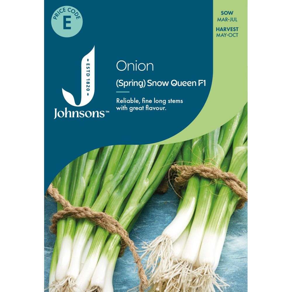 Spring Onion Snow Queen F1 Seeds