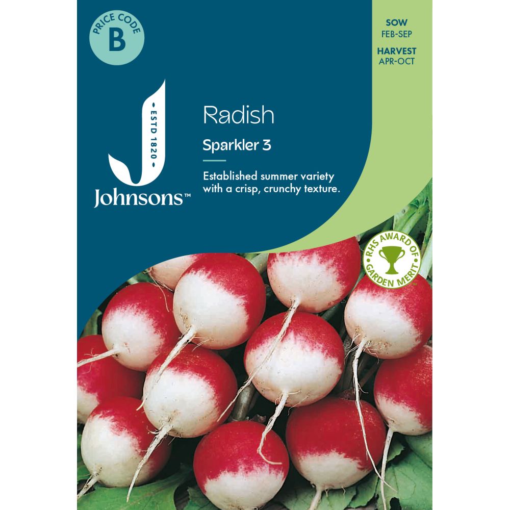 Radish Sparkler 3 Seeds