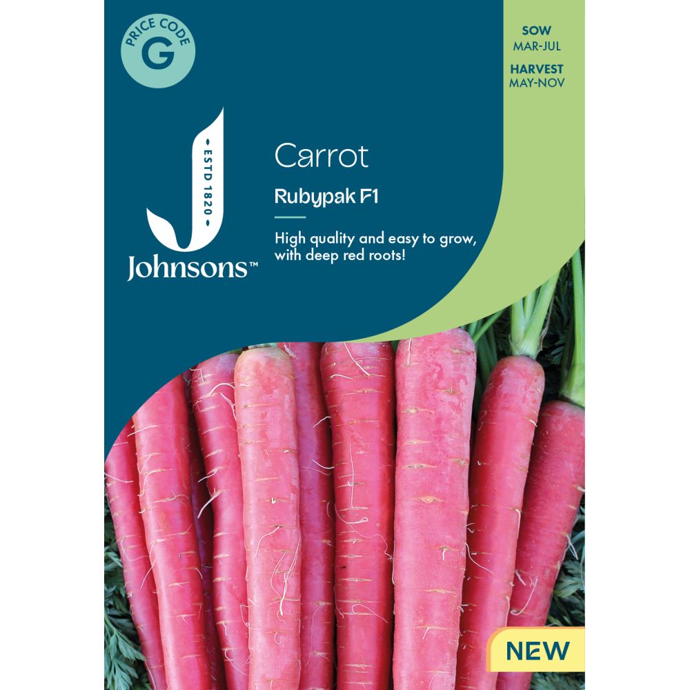 Carrot Rubypak F1 Seeds