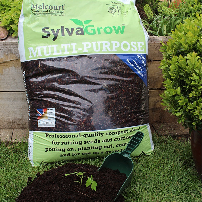 SylvaGrow Multipurpose Peat Free Compost - 1x 40ltr bag