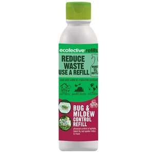 Bug & Mildew Control Spray 1ltr and Concentrate Refill 200ml