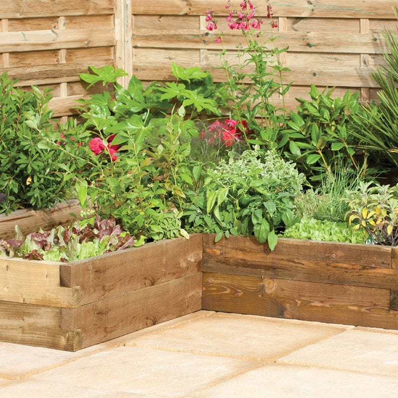 Caledonian Corner Raised Bed