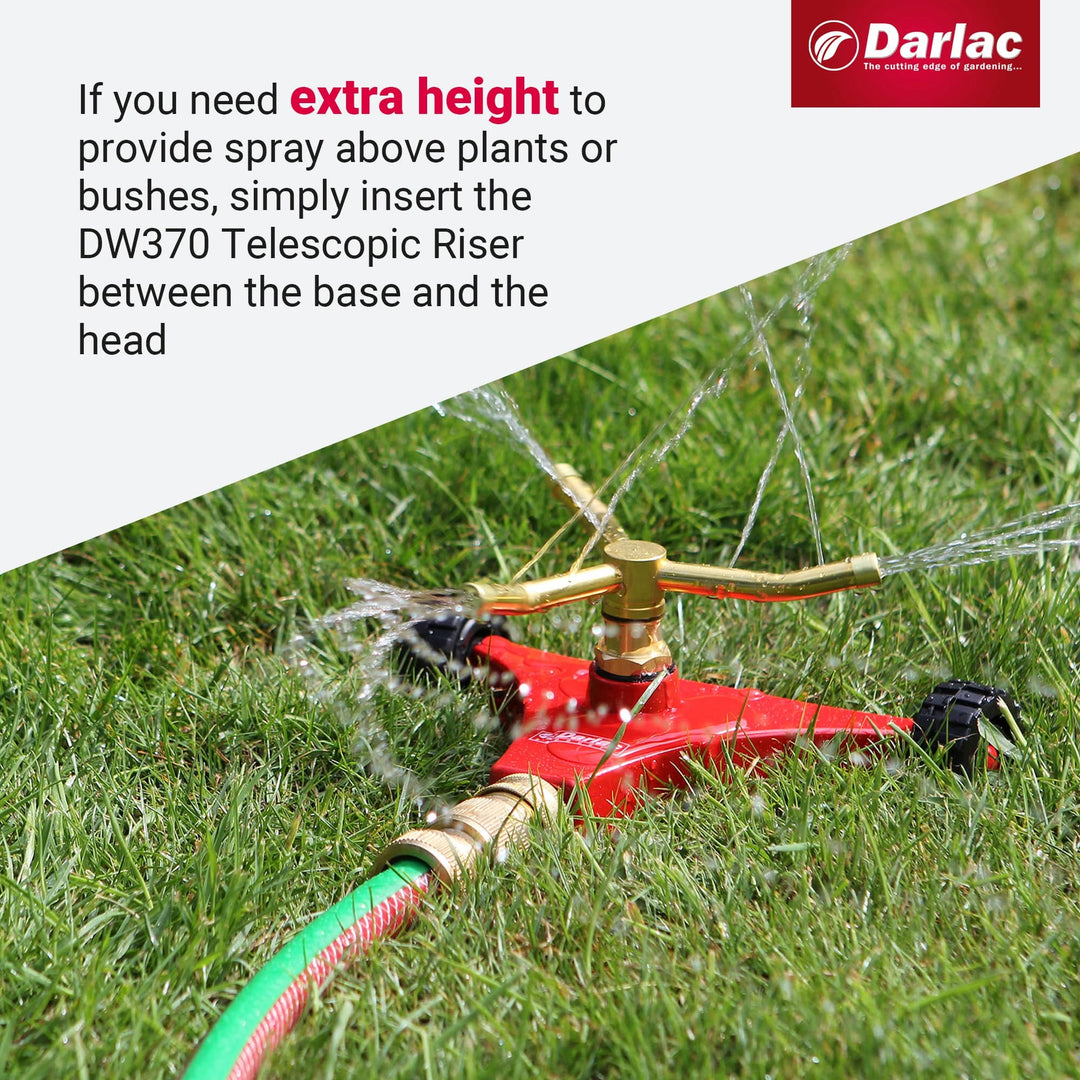 Darlac Brass 3 Arm Sprinkler