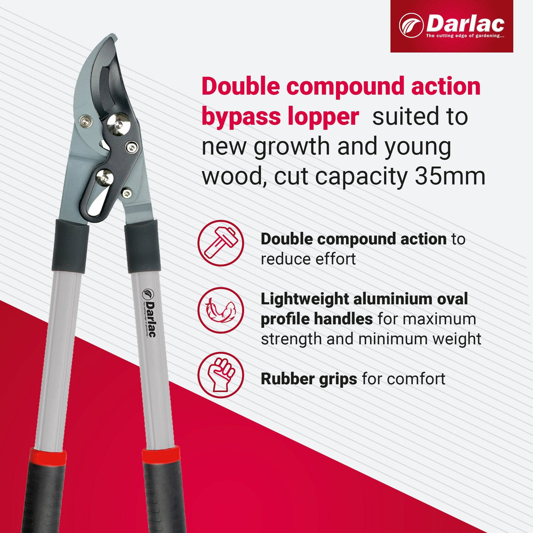 Darlac Compact Compound Action Bypass Lopper