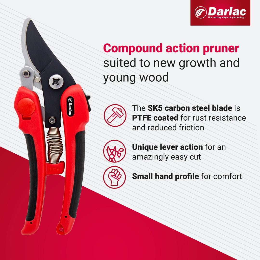 Darlac Compound Action Bypass Secateurs