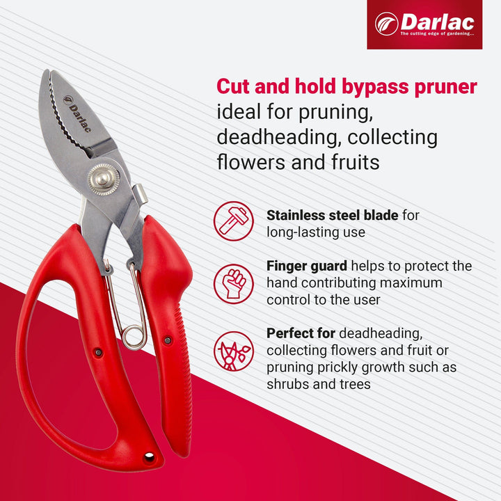 Darlac Cut-n-Hold Bypass Secateurs