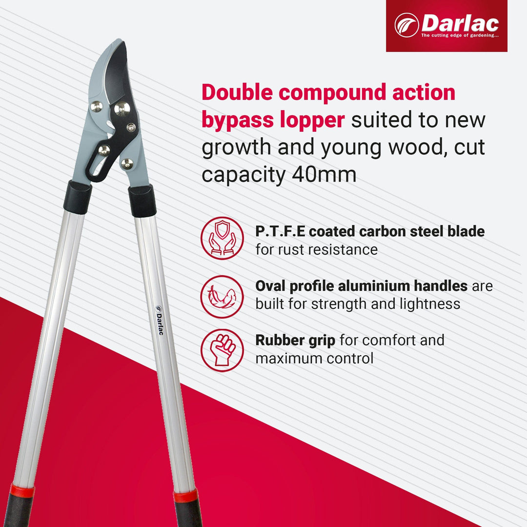 Darlac Heavy Duty Compound Action Bypass Lopper