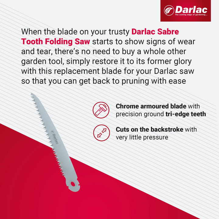 Darlac Sabre Tooth Folding Saw Spare Blade