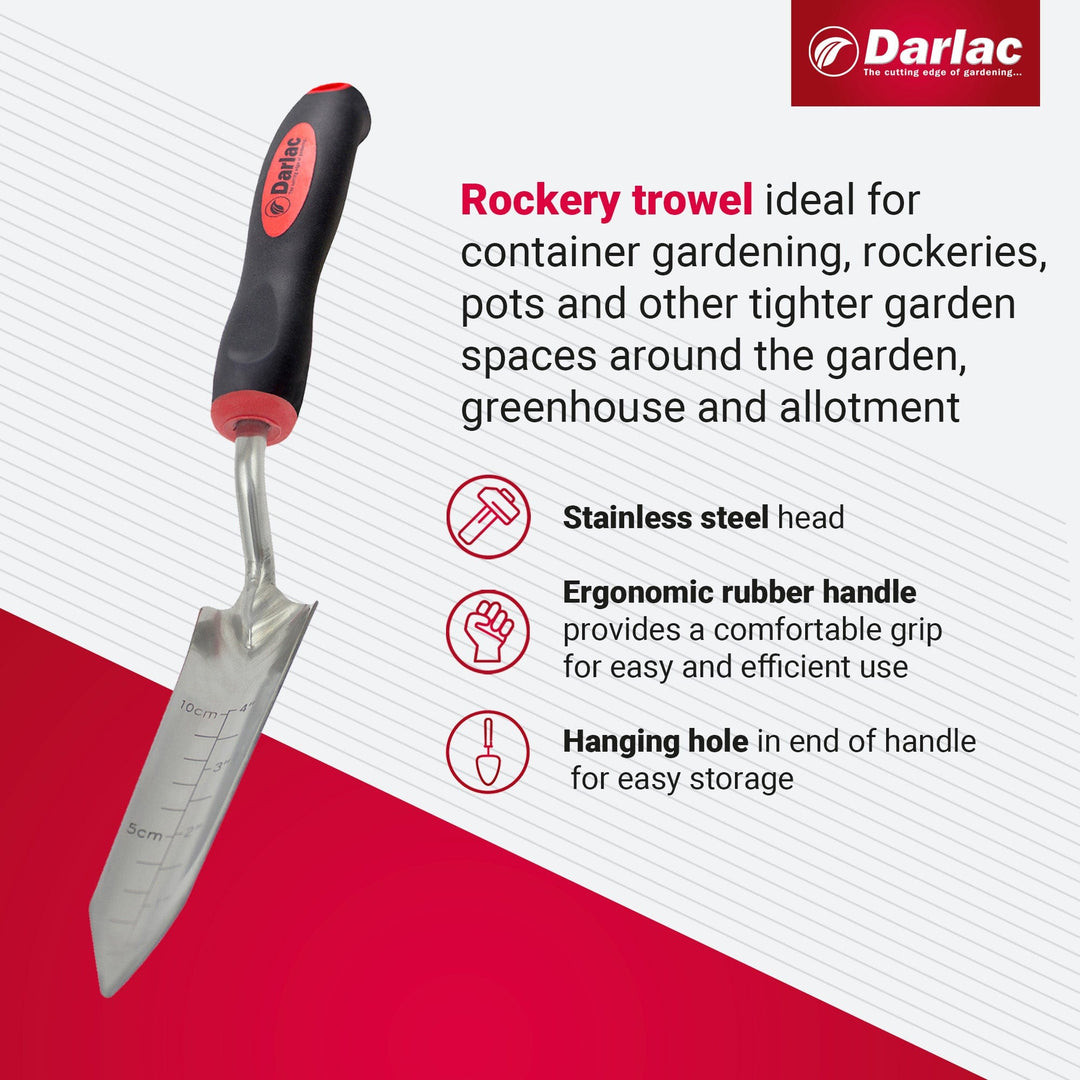 Darlac Stainless Steel Rockery Trowel