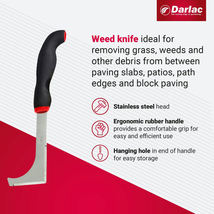 Darlac Stainless Steel Weed Knife