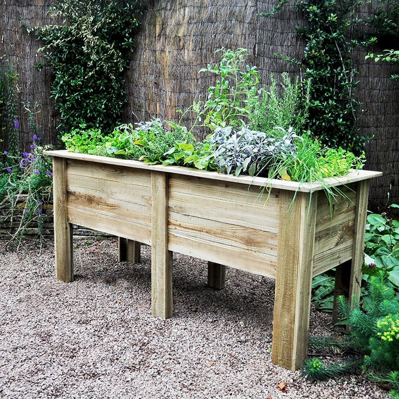 Deep Root Wooden Planter 1.8m