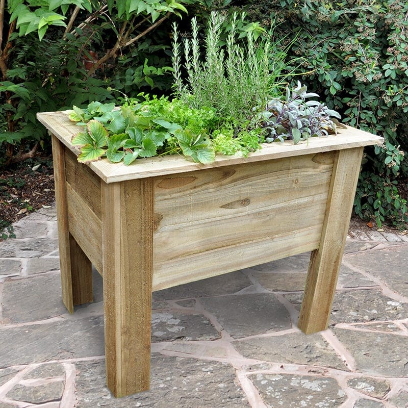 Deep Root Wooden Planter 1m