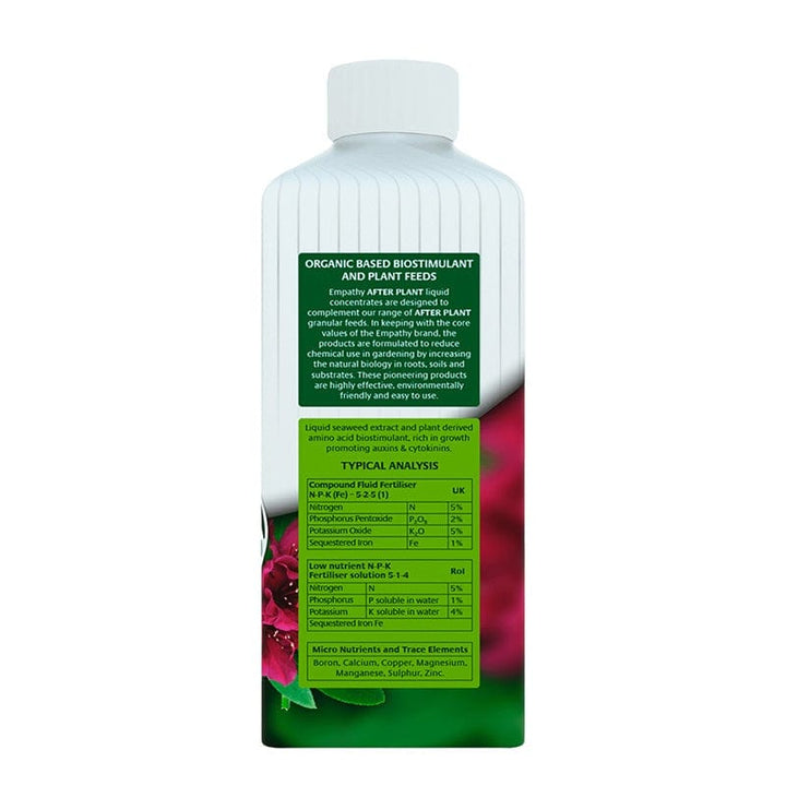 Empathy AfterPlant Ericaceous Feed and Biostimulant 1ltr