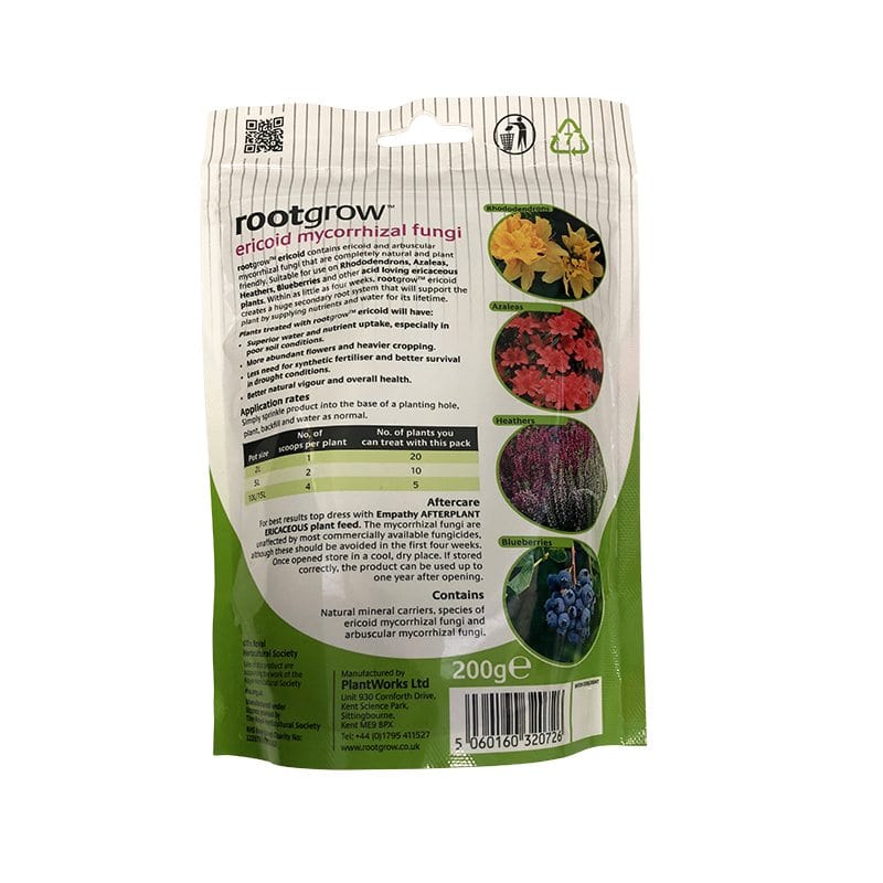 Ericoid Rootgrow with Mycorrhizal Fungi 200g