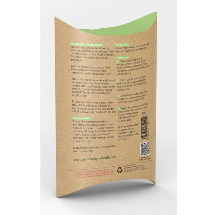 Flea and Flea Beetle Control Nematodes 25sqm x 2 (2 sachets)