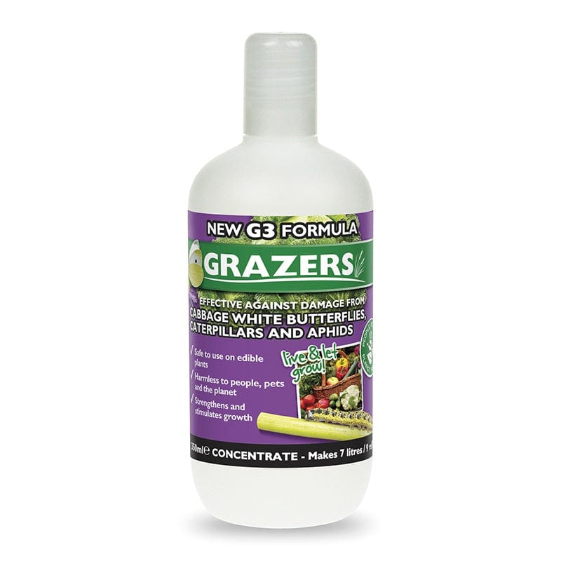 Grazers Cabbage Caterpillars & Aphids Deterrent Concentrate