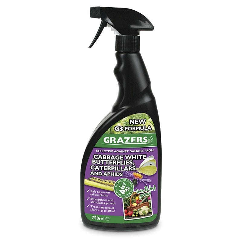 Grazers Cabbage Caterpillars & Aphids Deterrent Spray