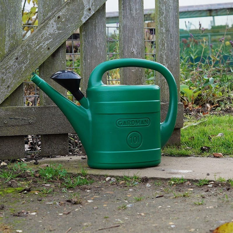 Green Plastic Watering Can 10ltr