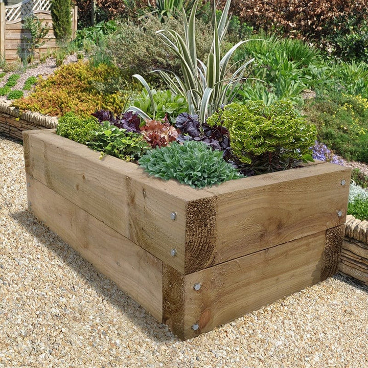 Sleeper Raised Bed