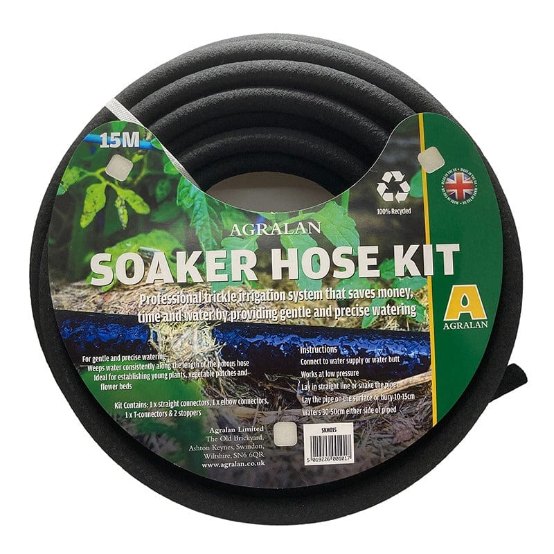 Soaker Hose & Fittings 15m