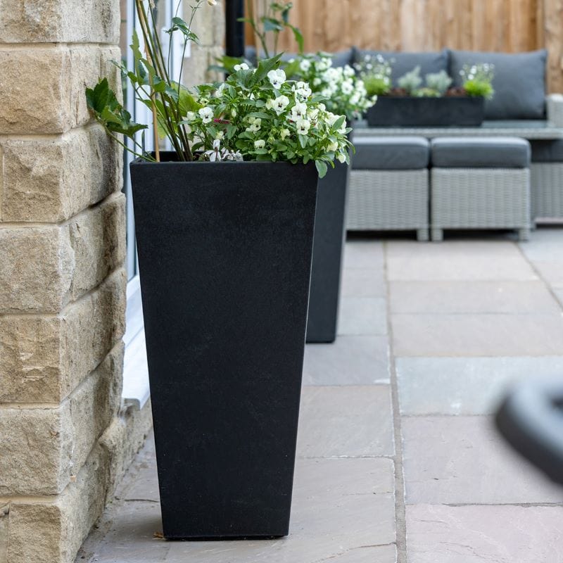 Sonata Recycled and Unbreakable Plant Pot 71cm Slate