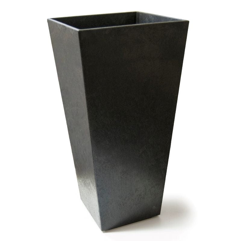 Sonata Recycled and Unbreakable Plant Pots Slate Set of 3 (33, 50, 71cm)