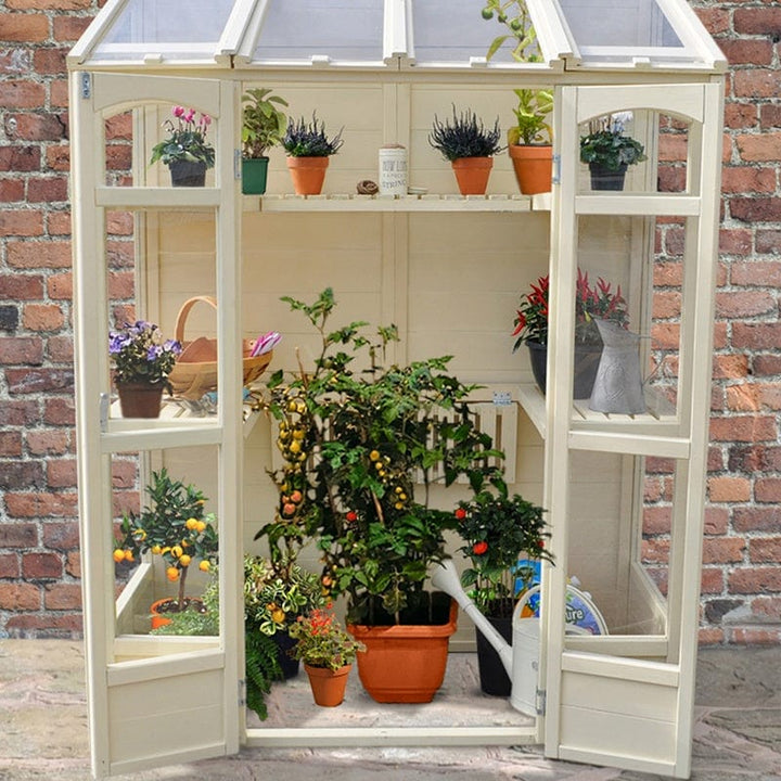 Victorian Tall Wall Greenhouse